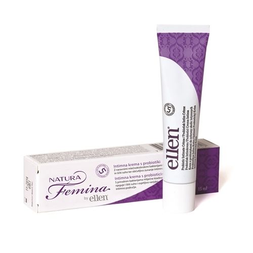 Natura Femina intimna krema s probiotikom by Ellen 15 ml  slika 1