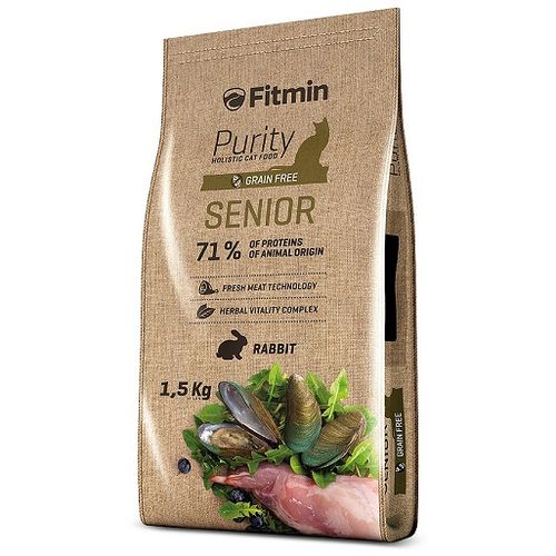 Fitmin Cat Purity Senior, hrana za mačke 1,5kg slika 1