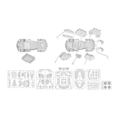 Auto na daljinsko upravljanje  R/C Ferrari FXX-K 1:18 RASTAR slika 5