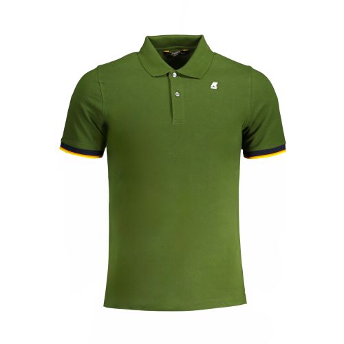 K-WAY GREEN MEN'S SHORT-SLEEVED POLO SHIRT slika 1