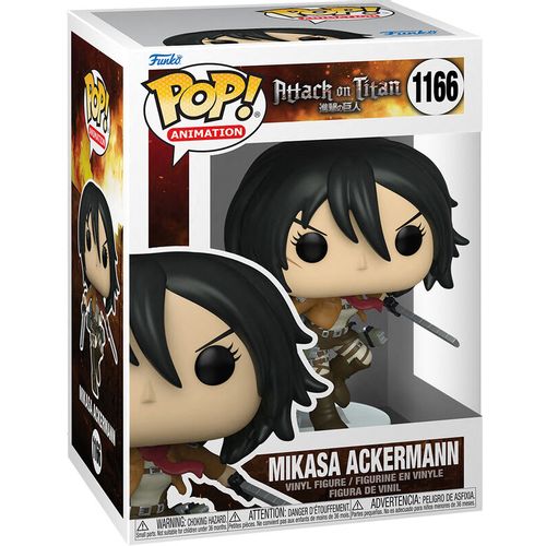 POP figure Attack On Titan Mikasa Ackermann slika 3