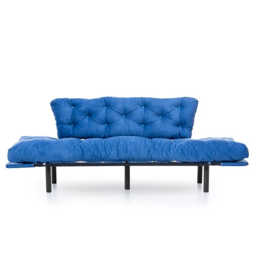 Atelier Del Sofa Trosjed na razvlačenje, Plava, Nitta Triple - Blue slika 5