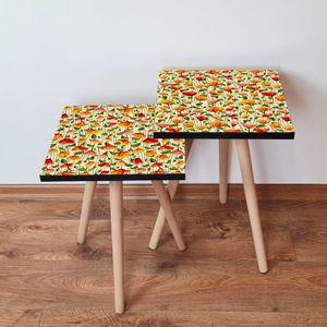 Nesting stolovi 2Shp248 - (2 komada) - boje: višebojni