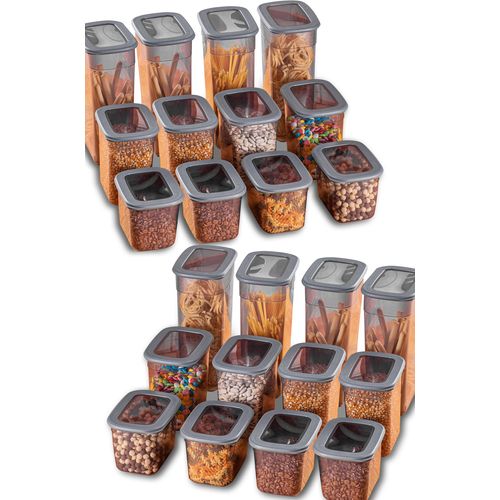 Hermia Concept Set kutija za pohranu (24 komada), Antracit, BNMPOLI - 24 slika 4