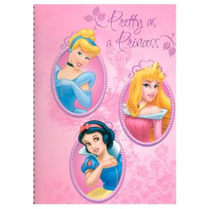 Blok Princesas Disney A4 140h