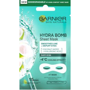 Garnier Skin Naturals Eye Tissuemaska za područje oko očiju za izravnjavanje borica 6g