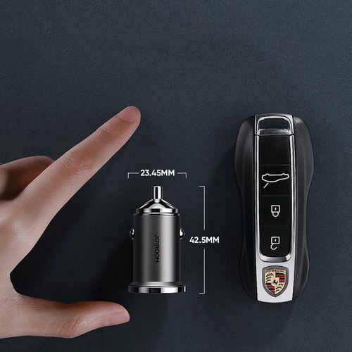 Joyroom mini dual port USB Type C / USB 45 W 5A punjač za automobil Power Delivery Quick Charge 3.0 AFC SCP slika 5