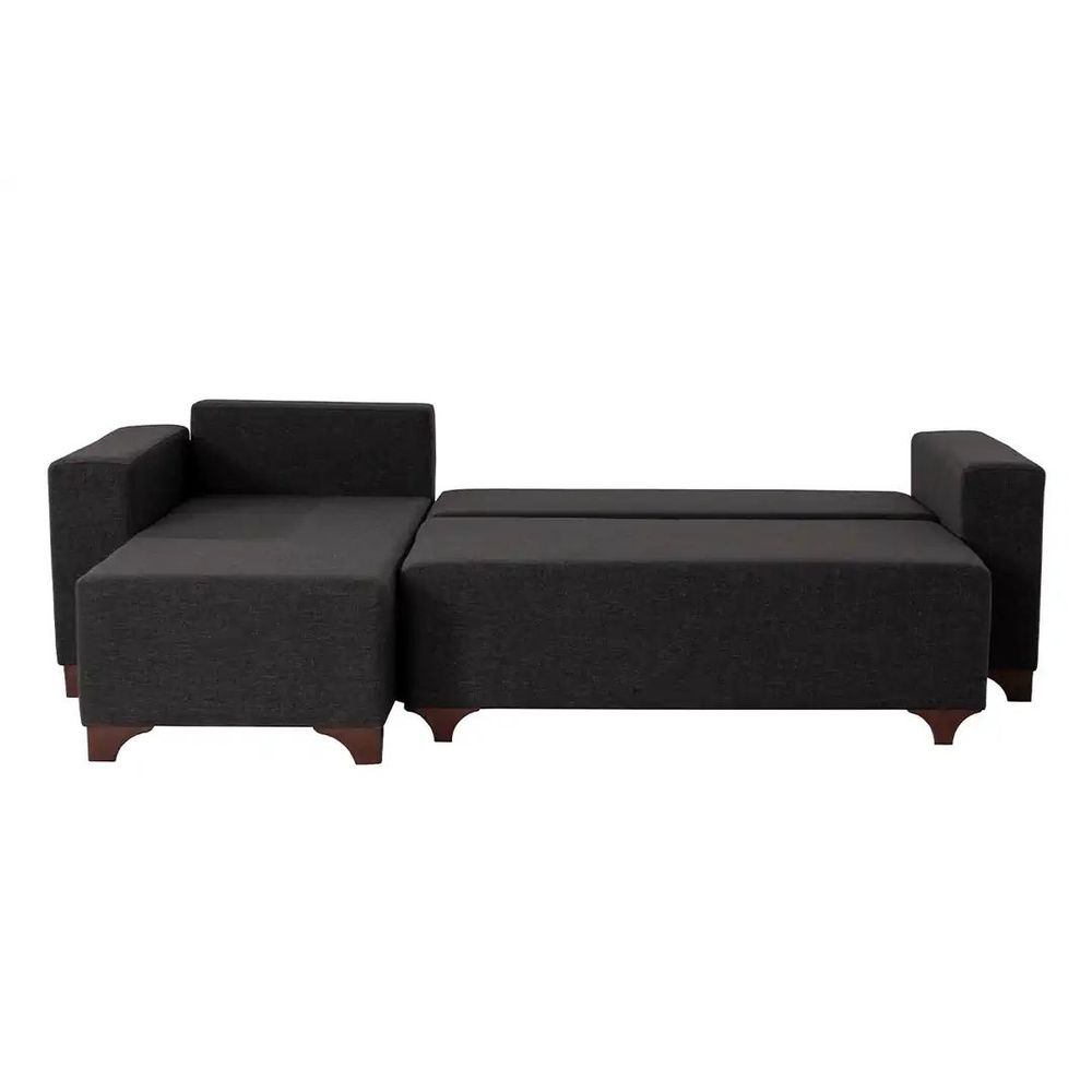 Ugaona Sofa Tloft Mini - boja: antracit slika 7