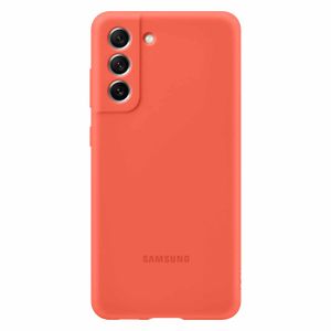 Samsung originalna silikonska maska za Galaxy S21 FE Coral