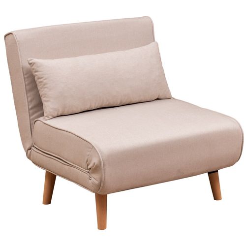 Atelier Del Sofa Folde Single - Cream Cream 1-Seat Sofa-Bed slika 1