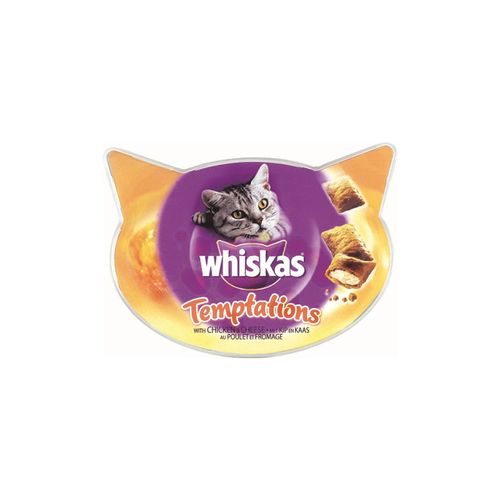 WHISKAS Poslastica za mačke Temptations Piletina/Sir, 60 g slika 1