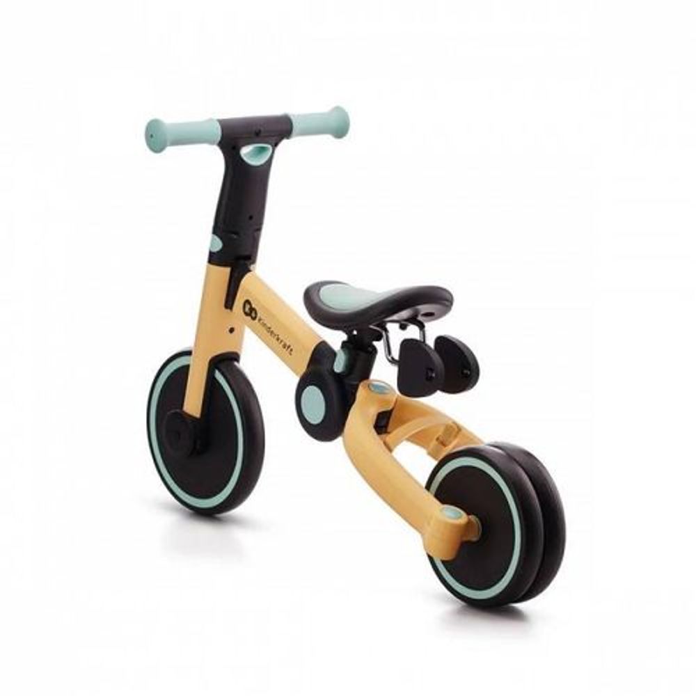 Kinderkraft Sklopivi tricikl 4TRIKE 3U1, Sunflower Blue slika 7