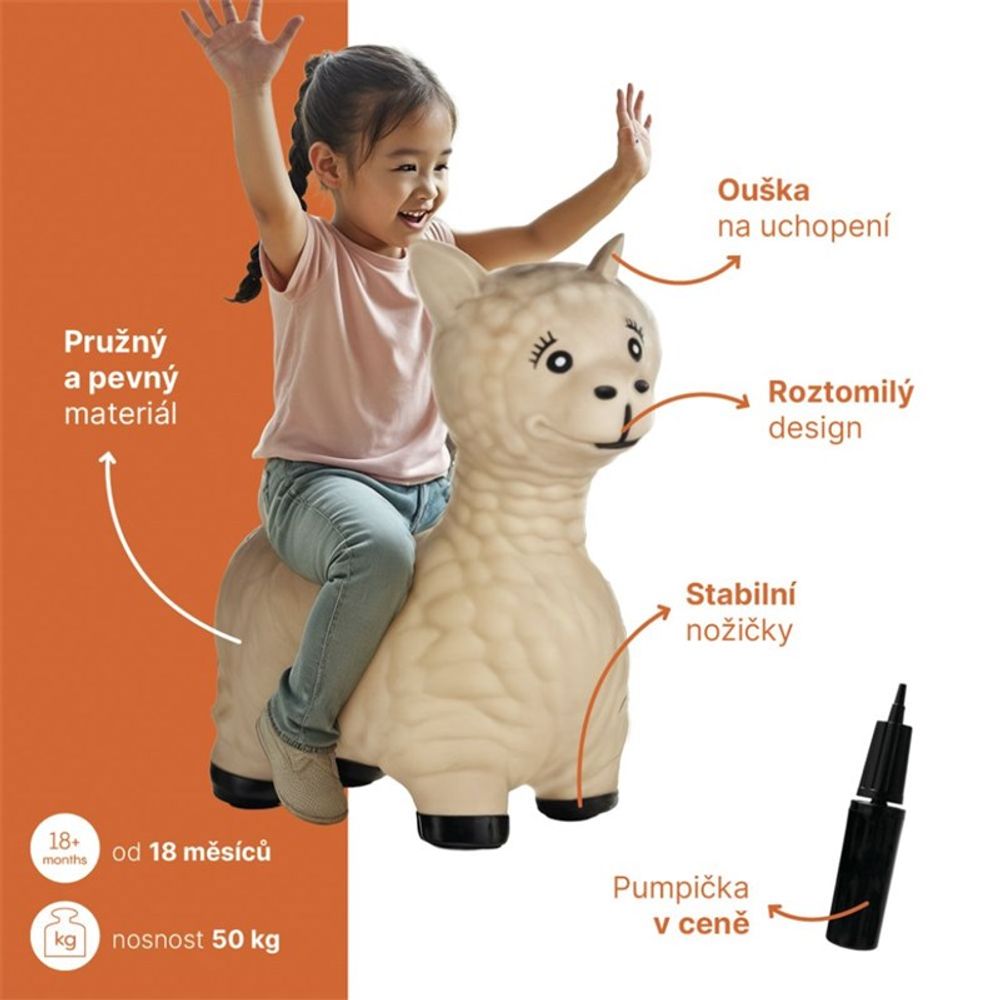 Zopa Skakalica na naduvavanje Hopper Skippy Donkey slika 4