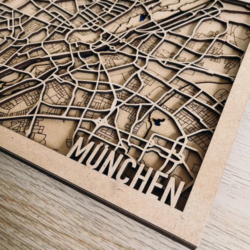 3D mapa grada "München"🇩🇪 slika 5