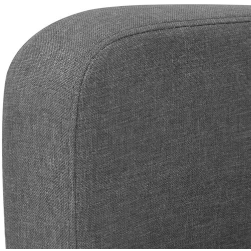 2-dijelni set sofa od tkanina tamnosivi slika 13