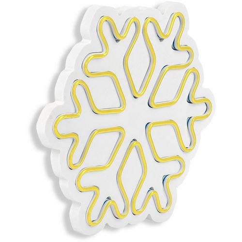 Wallity Ukrasna plastična LED rasvjeta, Snowflake - Yellow slika 16