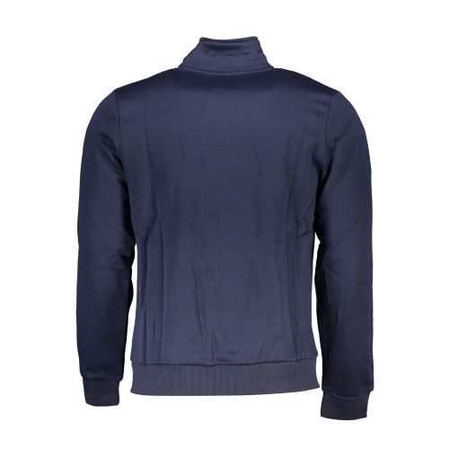 GIAN MARCO VENTURI MEN'S BLUE ZIP SWEATSHIRT slika 2