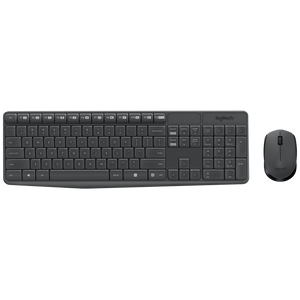 Logitech Tastatura + miš, bežični set, 2.4 GHz - MK235