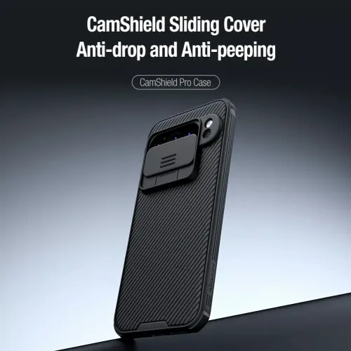 Nillkin - CamShield Pro maska za Google Pixel 9 Pro XL - crna slika 3