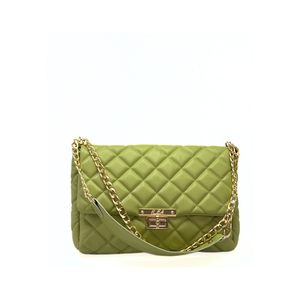 ILEA Ženska torba Mina M 34x24cm, Maslinasto zelena