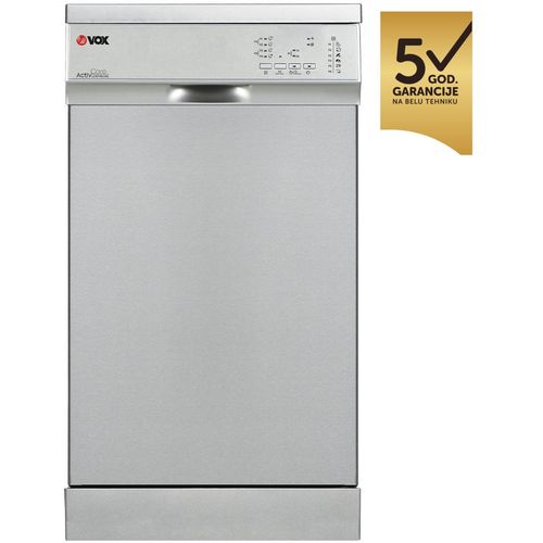 Vox LC10Y15CIXE Mašina za pranje sudova, 10 kompleta, Širina 44.8 cm, Inox slika 1