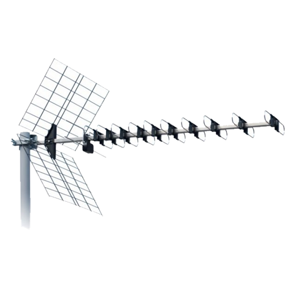 Iskra Antena UHF, 48 elementa, F/B ratio 29db, dužina 110cm - DTX-48F slika 1
