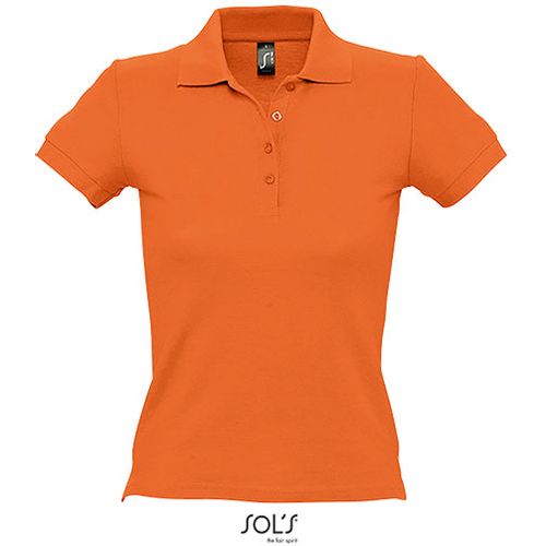 PEOPLE ženska polo majica sa kratkim rukavima - Narandžasta, XXL  slika 5