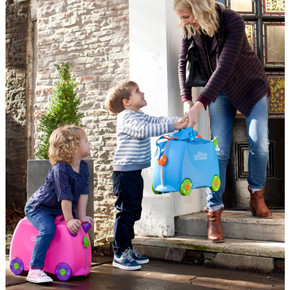 Trunki Dječiji kofer Trixie 3u1, Pink slika 7