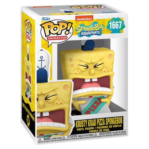 POP figure Sponge Bob Krusty Krab Pizza Spongebob slika 1