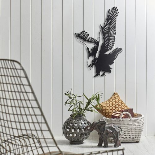 Eagle Black Decorative Metal Wall Accessory slika 4