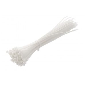 Hogert Plastična vezica, bijela, 3,6 x 300 mm, 100 komada