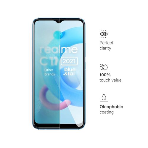 Kaljeno staklo Blue Star - Realme C11 slika 3