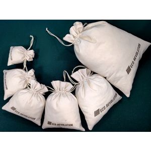Pamučna vrećica za razne proizvode vel XXS - 7,5 x 9 cm