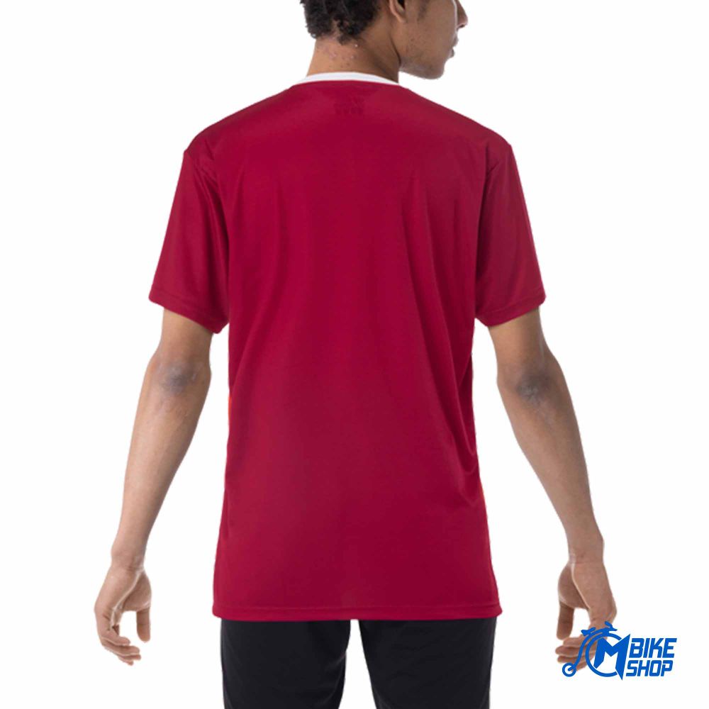 Yonex Majica kratkih rukava Men's Crew Neck Club Team, Reddish Rose slika 2