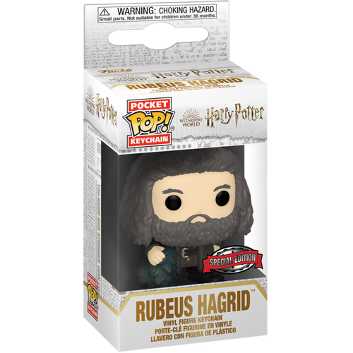 FUNKO POP KEYCHAIN: HP HOLIDAY- HAGRID slika 1