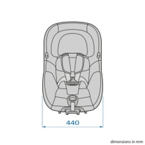 Maxi-Cosi Autosjedalica Pearl S, Grupa 0+, 1 (0-18 kg) (61-105 cm) - Tonal Graphite slika 2