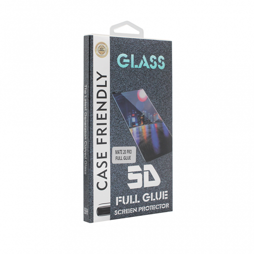 Tempered glass full glue za Huawei Mate 20 Pro zakrivljeni crni slika 1