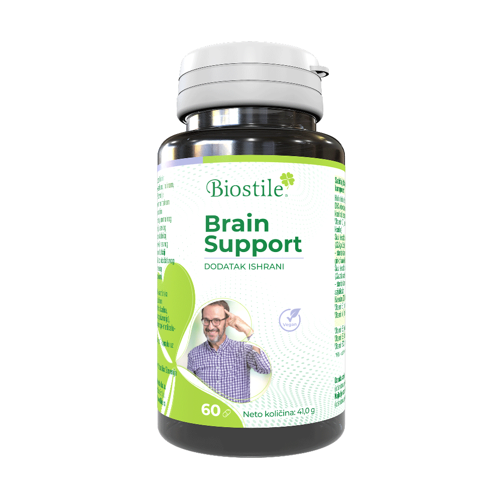 Biostile Brain Support 60 Kaps slika 1