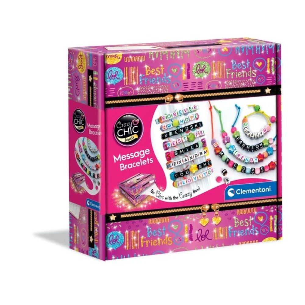 Clementoni Crazy CHIC Message Bracelets - Narukvice slika 1