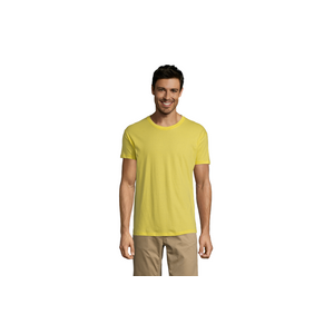 REGENT unisex majica sa kratkim rukavima - Limun žuta, S 