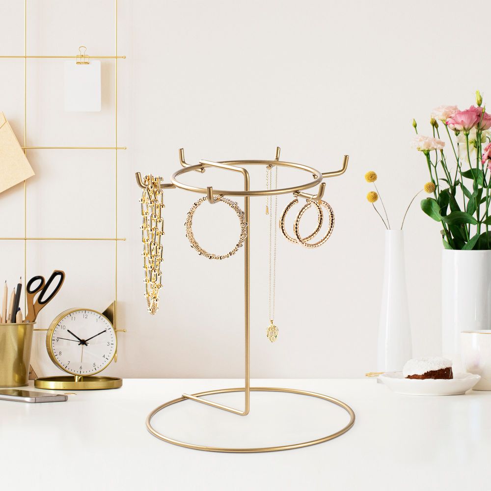 Jewellery stand organizer TK-001 Gold slika 2