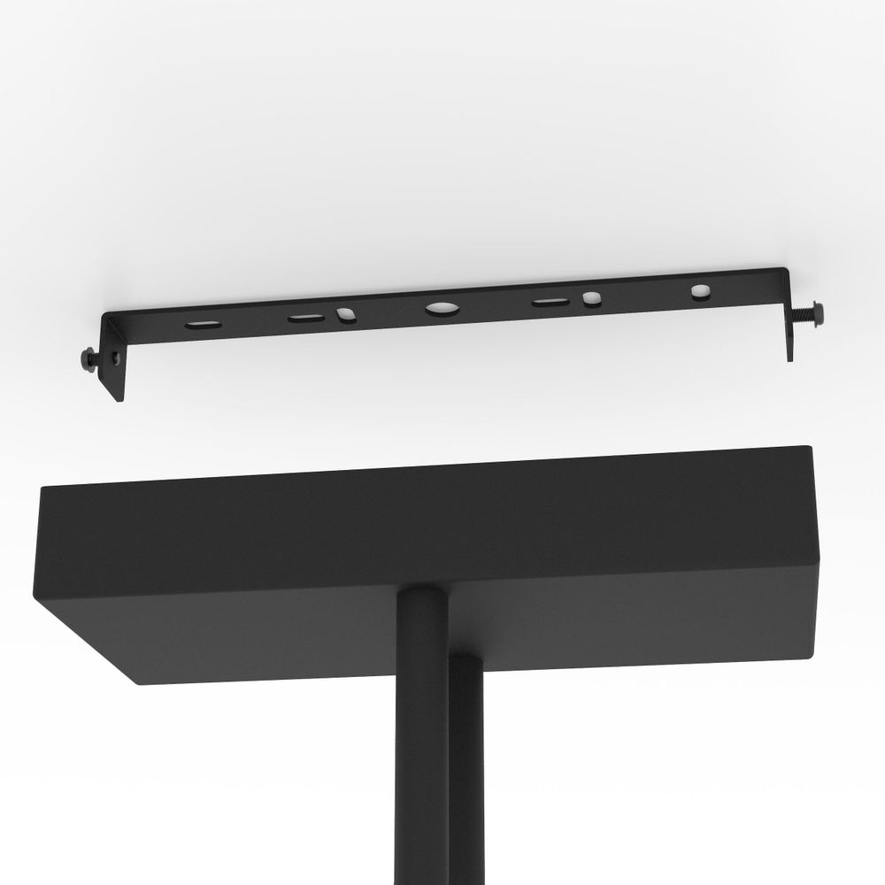 Eglo stropna lampa CLAVELLINA, LED, 4x6,8W, crno/bijela slika 3