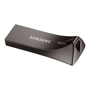 Samsung MUF-128BE4/APC 128GB USB Flash Drive, USB 3.1, BAR Plus, Read up to 400MB/s, Black