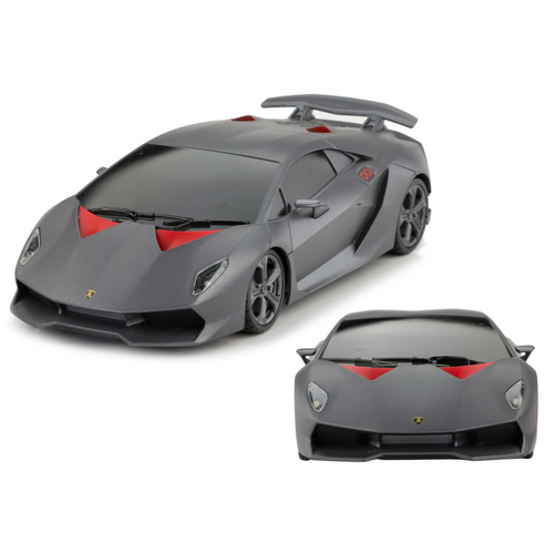 Licencirani auto na daljinsko upravljanje Lamborghini Sesto Elemento 1:18 - sivi slika 1