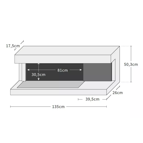 Električni kamin STYLUS STEINFELD NEFP32-5320W slika 6