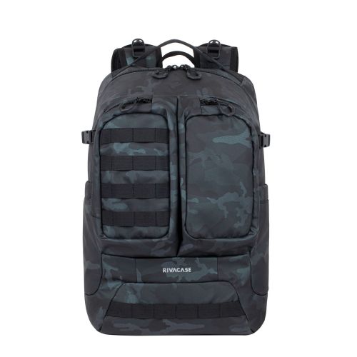 Ruksak RivaCase Sherwood 7661 Navy camo 32L Rucksack slika 2