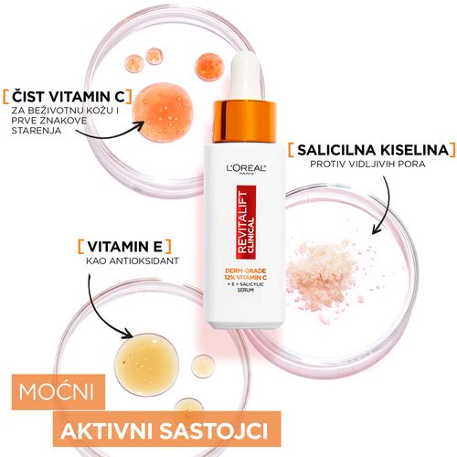 L'Oreal Paris Revitalift Clinical serum za lice sa 12% čistog vitamina C 30ml slika 5