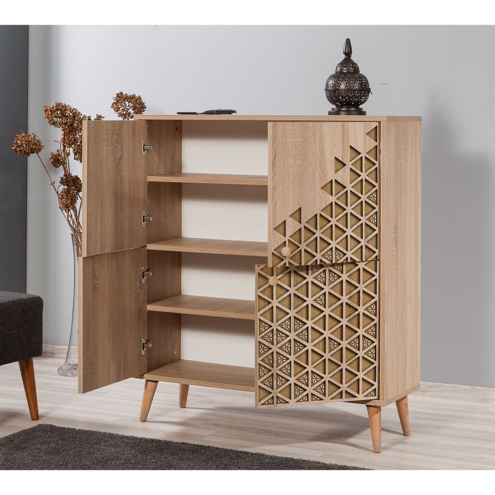 Multilux-120 Sonoma Oak Višenamjenski Ormar slika 3