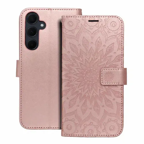 MEZZO Book case preklopna torbica za SAMSUNG GALAXY A35 5G mandala gold pink slika 1