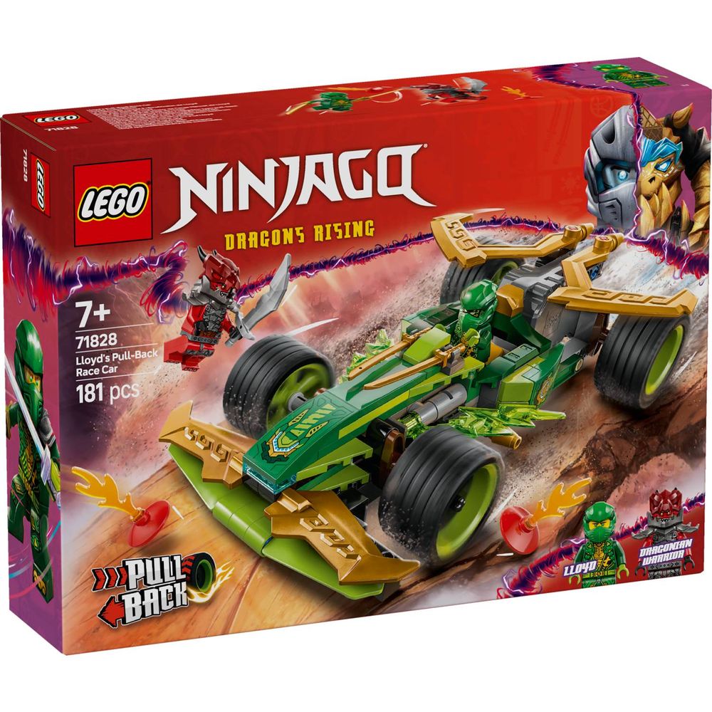 LEGO 71828 Lloydov trkaći auto na povlačenje slika 1